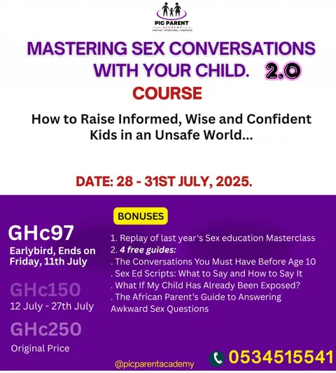 MASTERING SEX CONVERSATIONS WITH YOUR CHILD COURSE